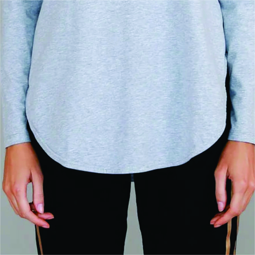 Women Long Sleeve Longline T-Shirts - Image 6