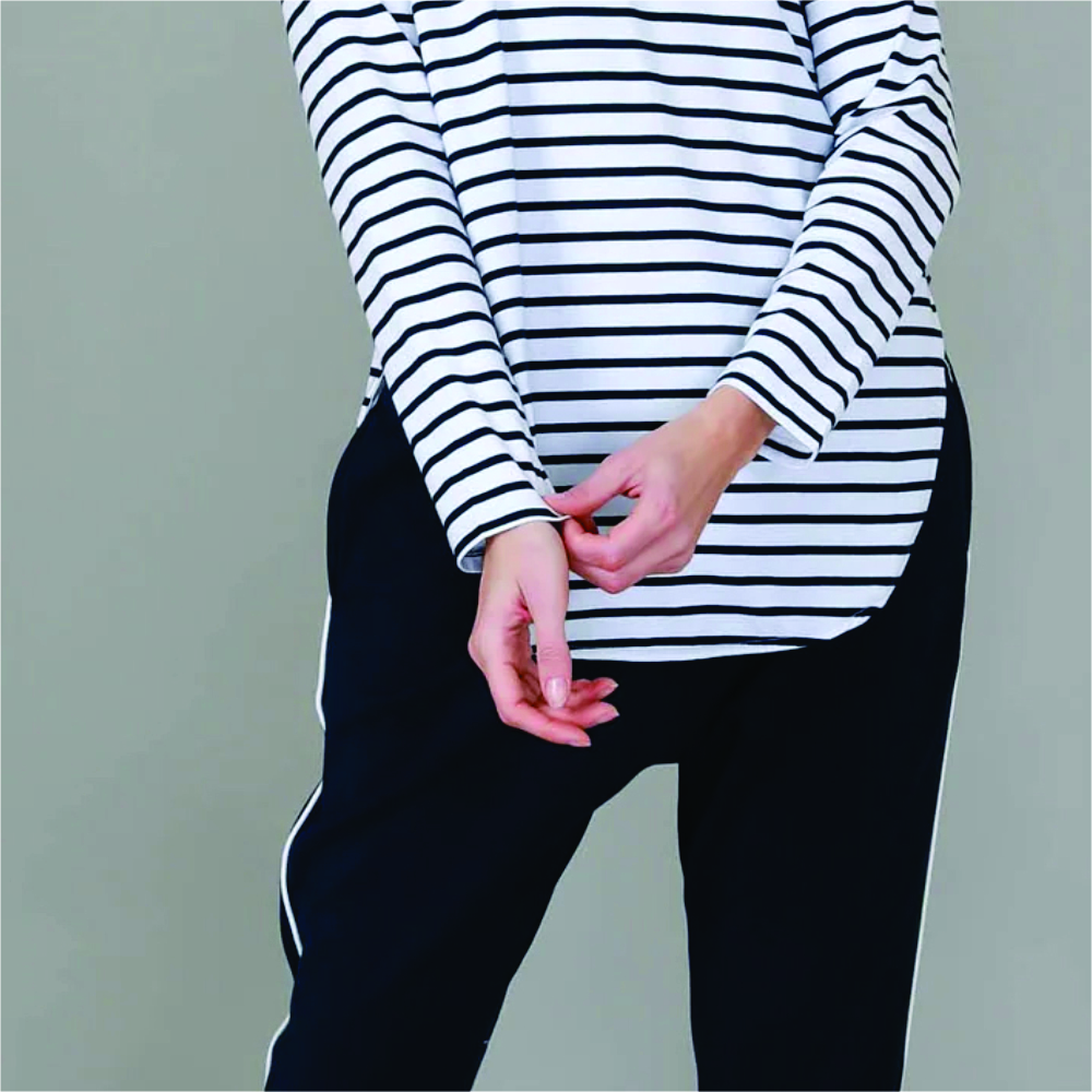 Women Long Sleeve Longline T-Shirts - Image 5