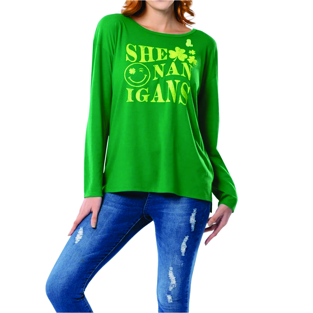 Women Long Sleeve Graphic T-Shirts