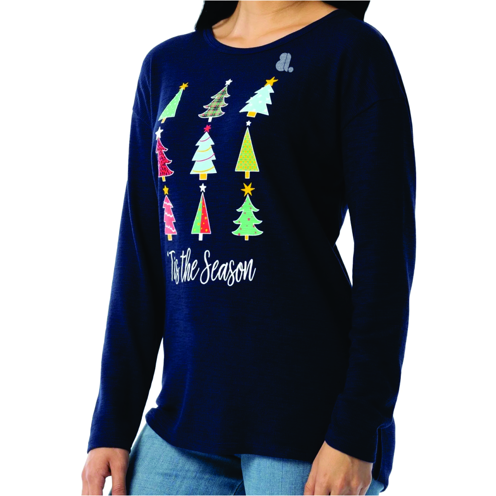 Women Long Sleeve Graphic T-Shirts - Image 3