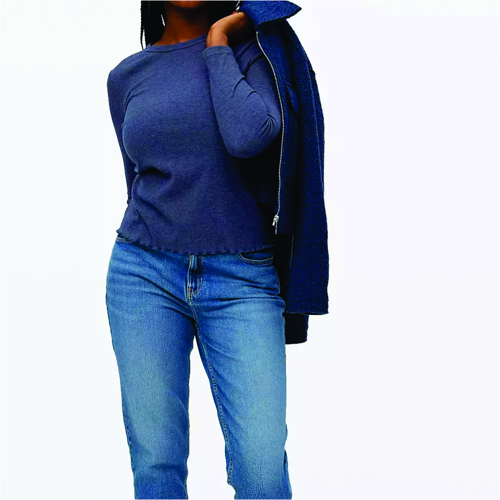 Women Long Sleeve Round Neck T-Shirts