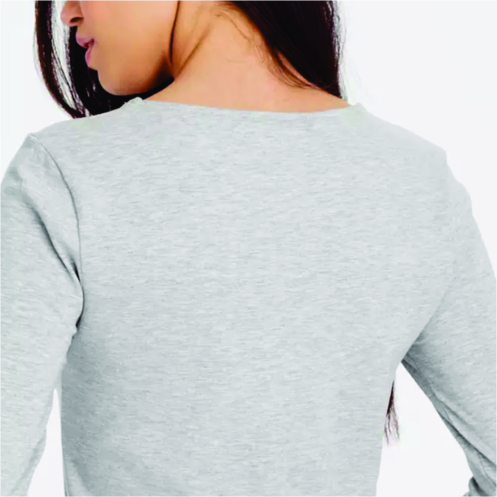 Women Long Sleeve Round Neck T-Shirts - Image 3
