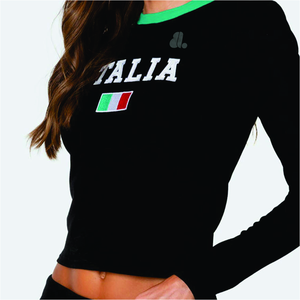 Women Long Sleeve Graphic T-Shirts - Image 6