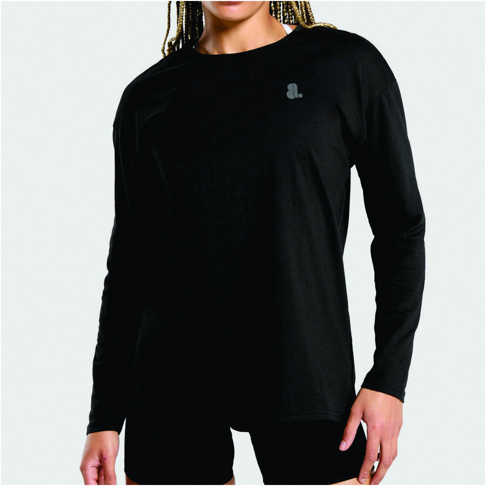 Women Long Sleeve Oversize Solid Color