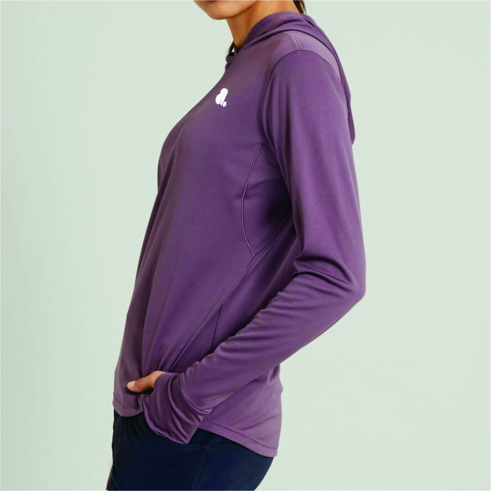 Women Long Sleeve T-Shirt Hoodie - Image 5