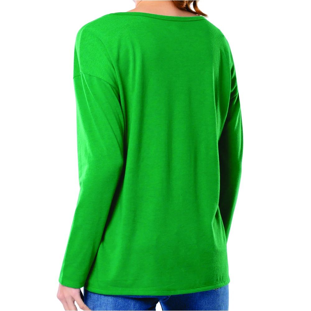 Women Long Sleeve Graphic T-Shirts - Image 4