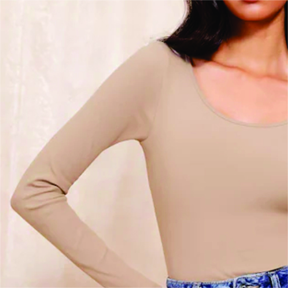 Women Long Sleeve Scoop Neck T-Shirts - Image 5