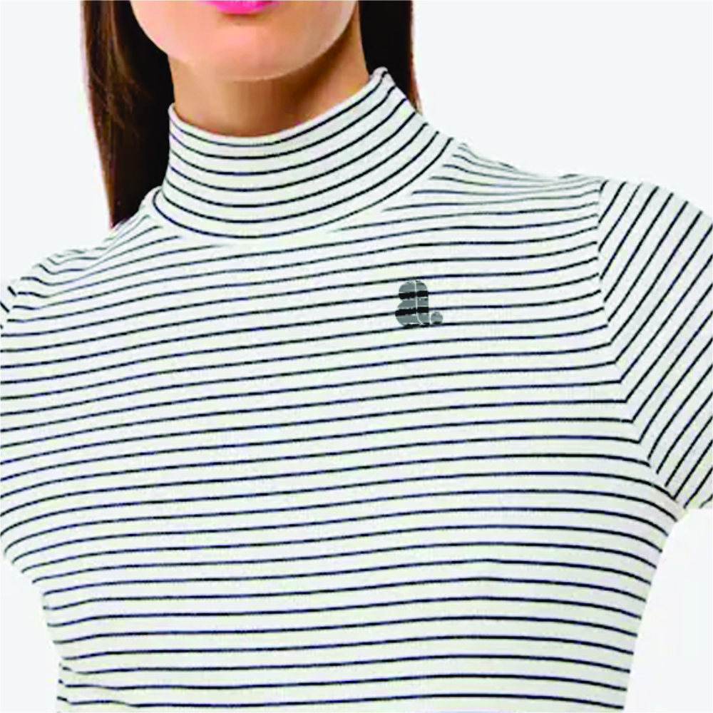 Women Long Sleeve Turtle Neck T-Shirts - Image 6