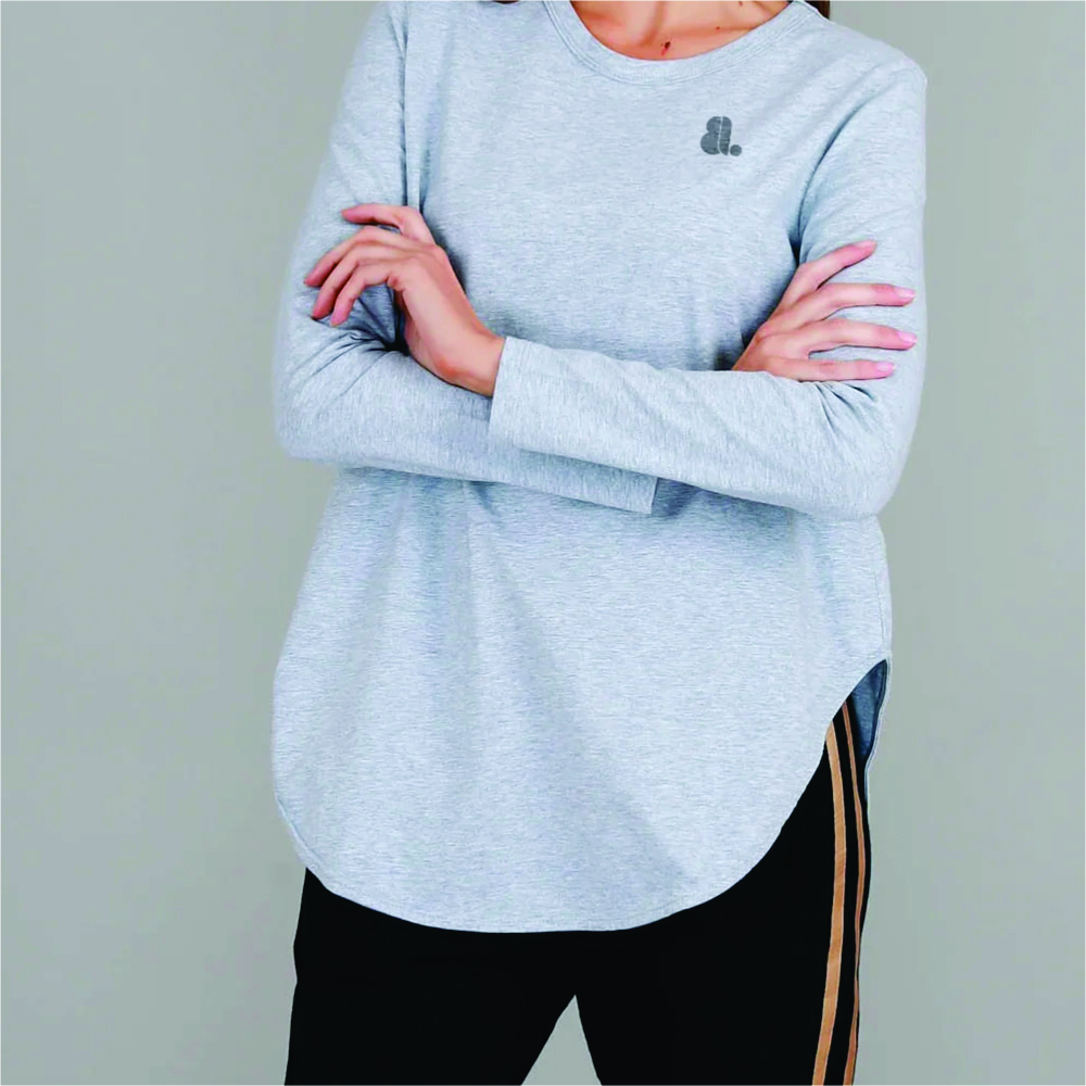 Women Long Sleeve Longline T-Shirts