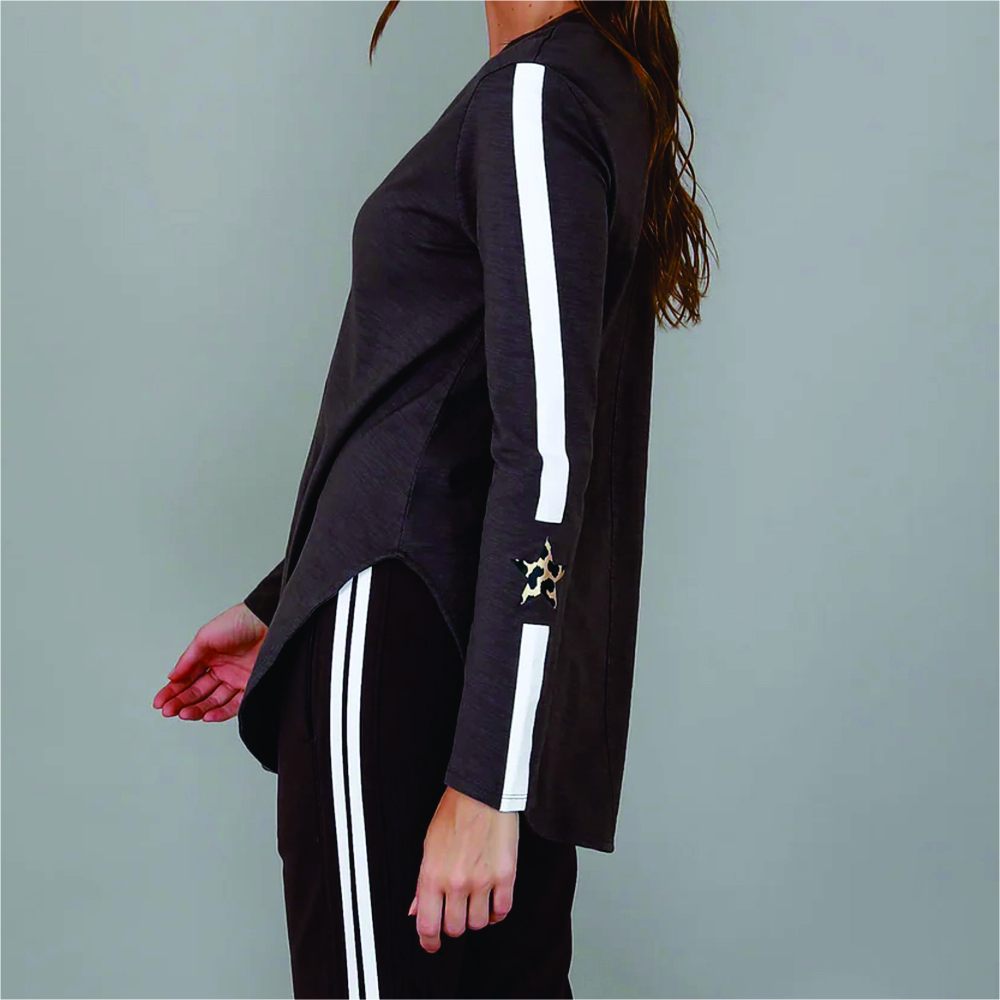 Women Long Sleeve Longline T-Shirts - Image 6