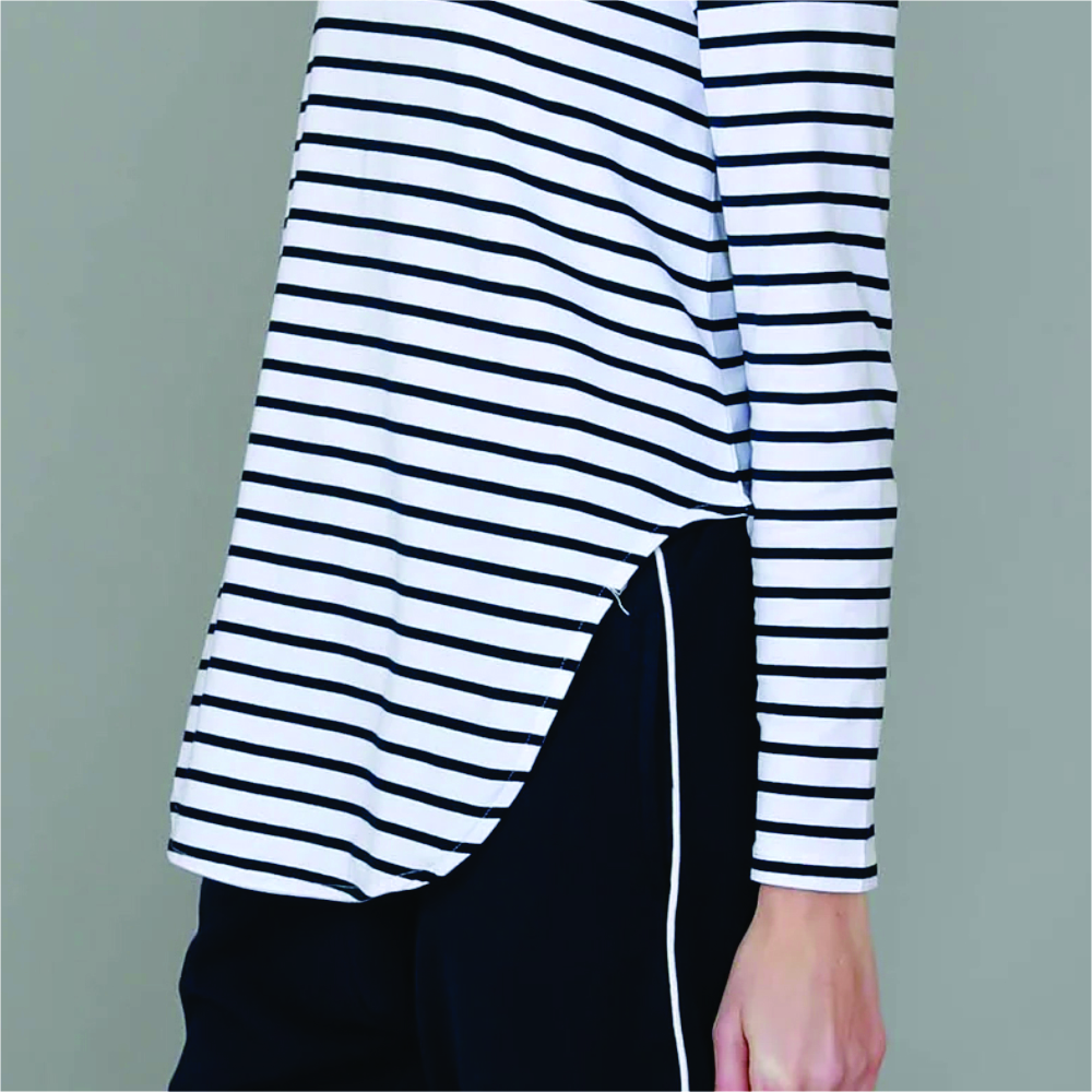 Women Long Sleeve Longline T-Shirts - Image 6