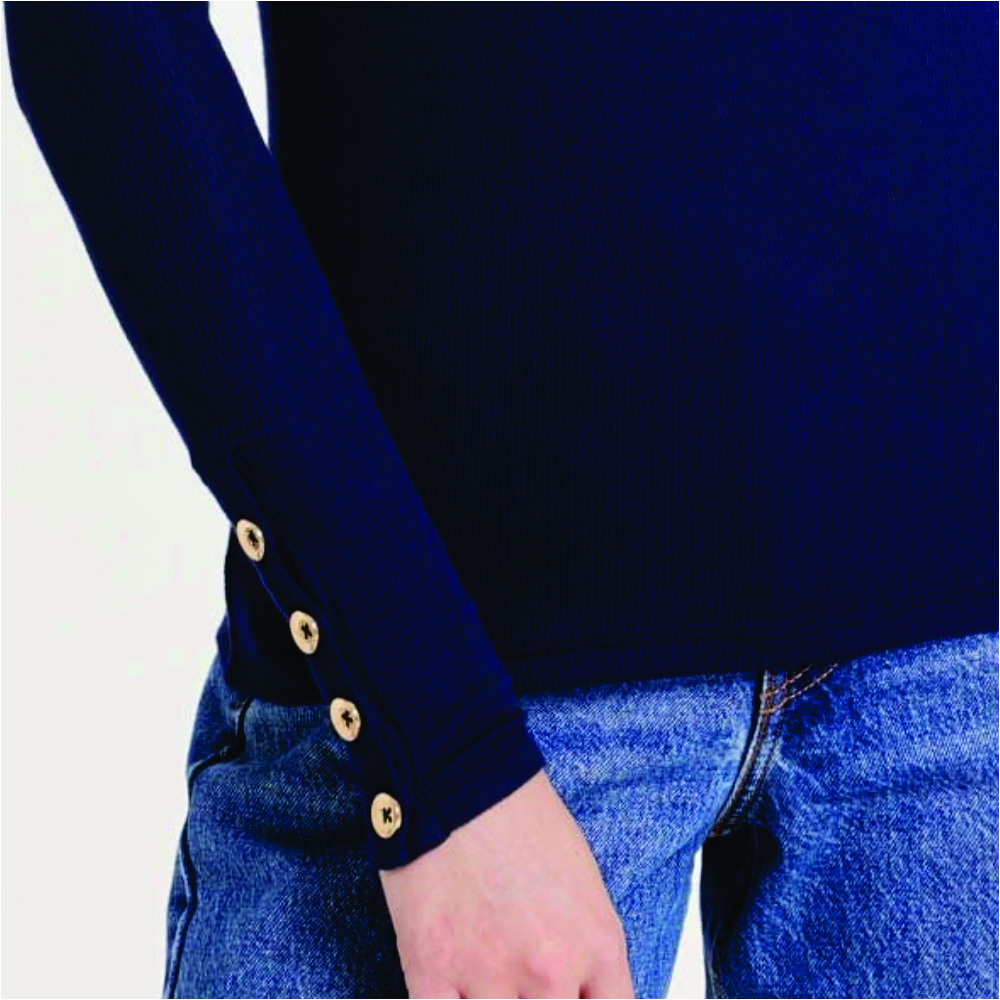 Women Long Sleeve Round Neck T-Shirts - Image 6