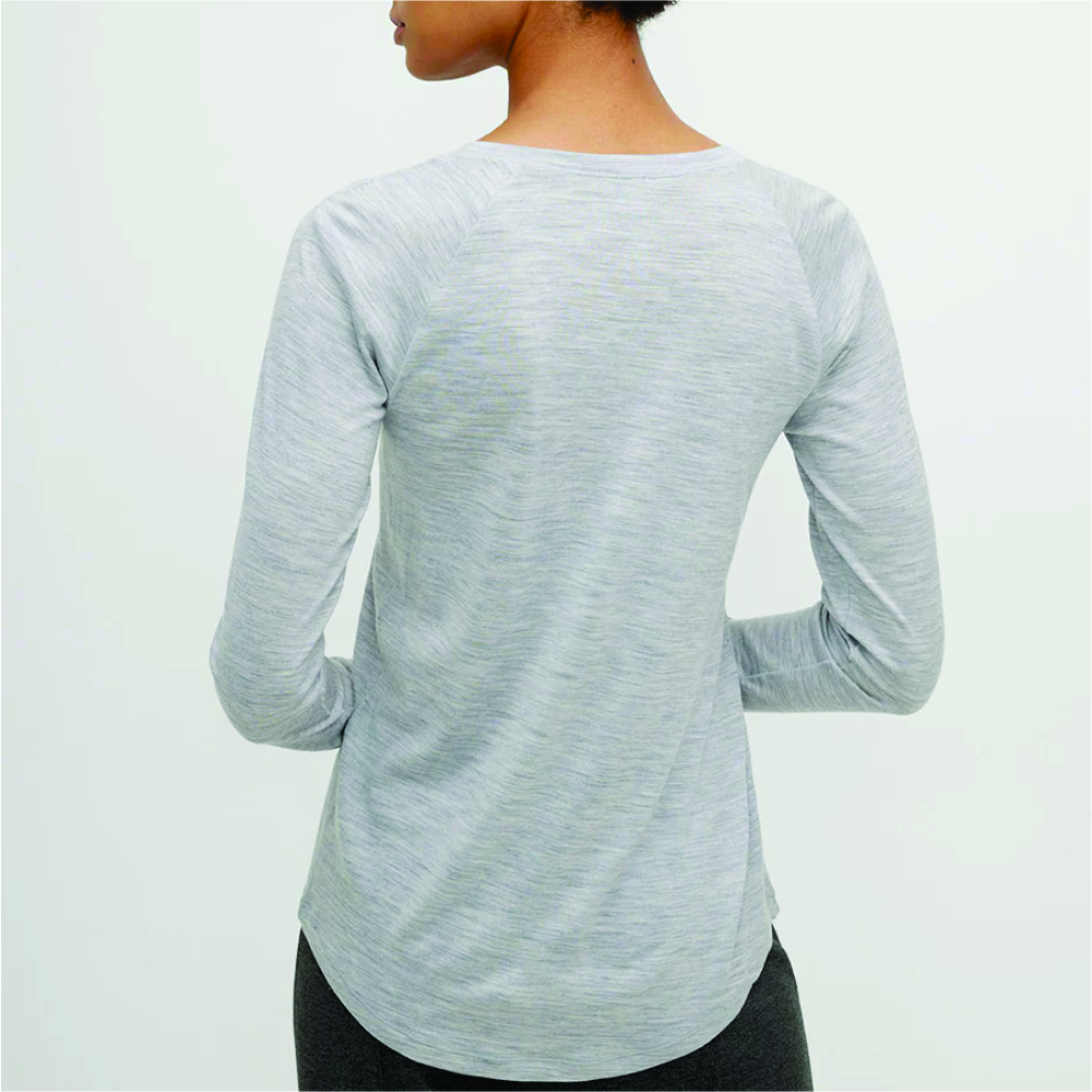 Women Long Sleeve Henley T-Shirt - Image 4