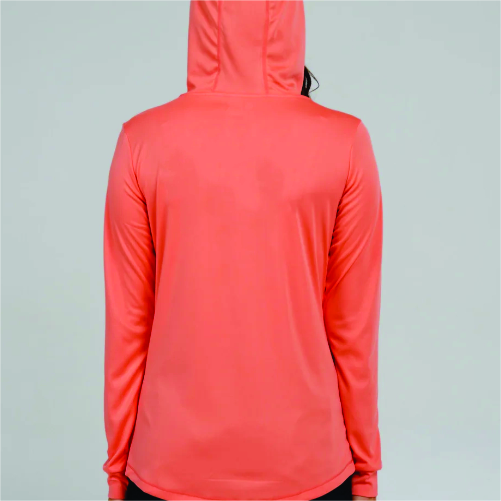 Women Long Sleeve T-Shirt Hoodie - Image 3