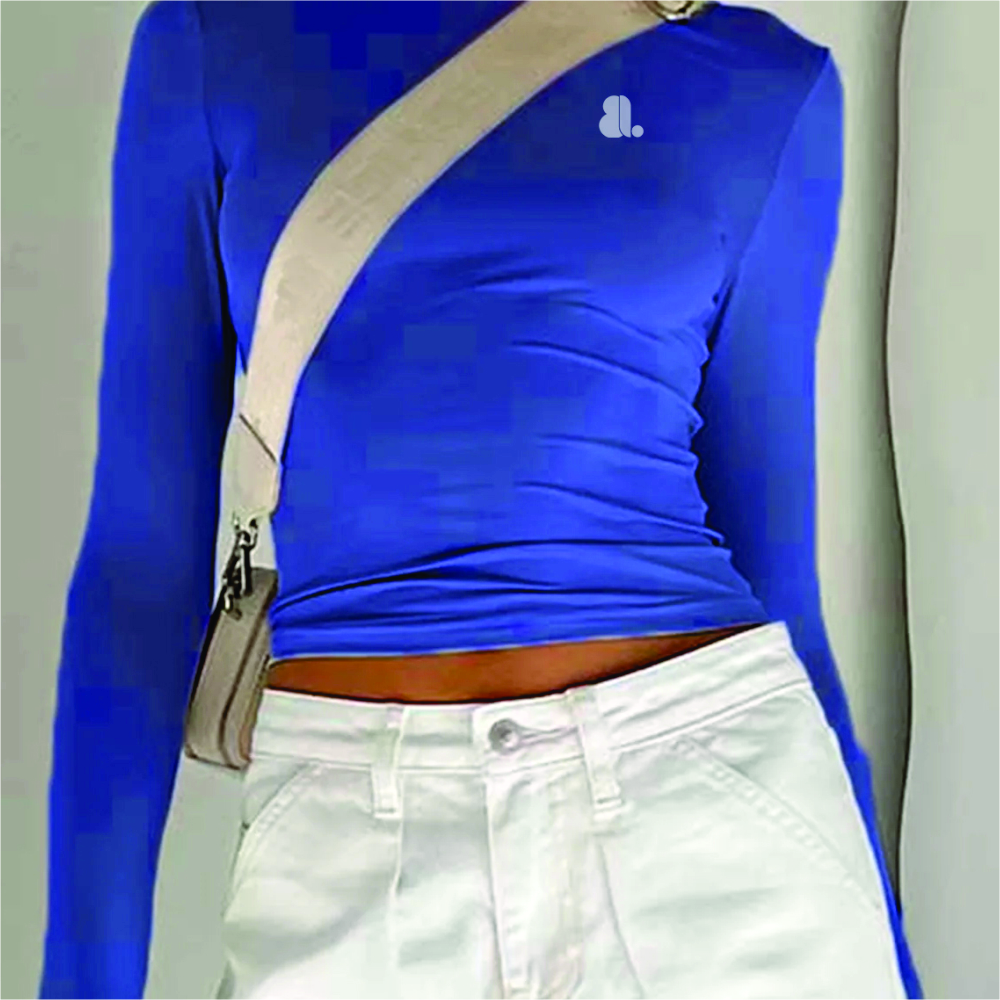 Women Long Sleeve Crop Top T-Shirts