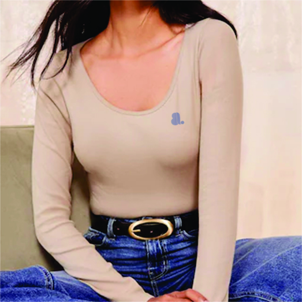 Women Long Sleeve Scoop Neck T-Shirts - Image 6