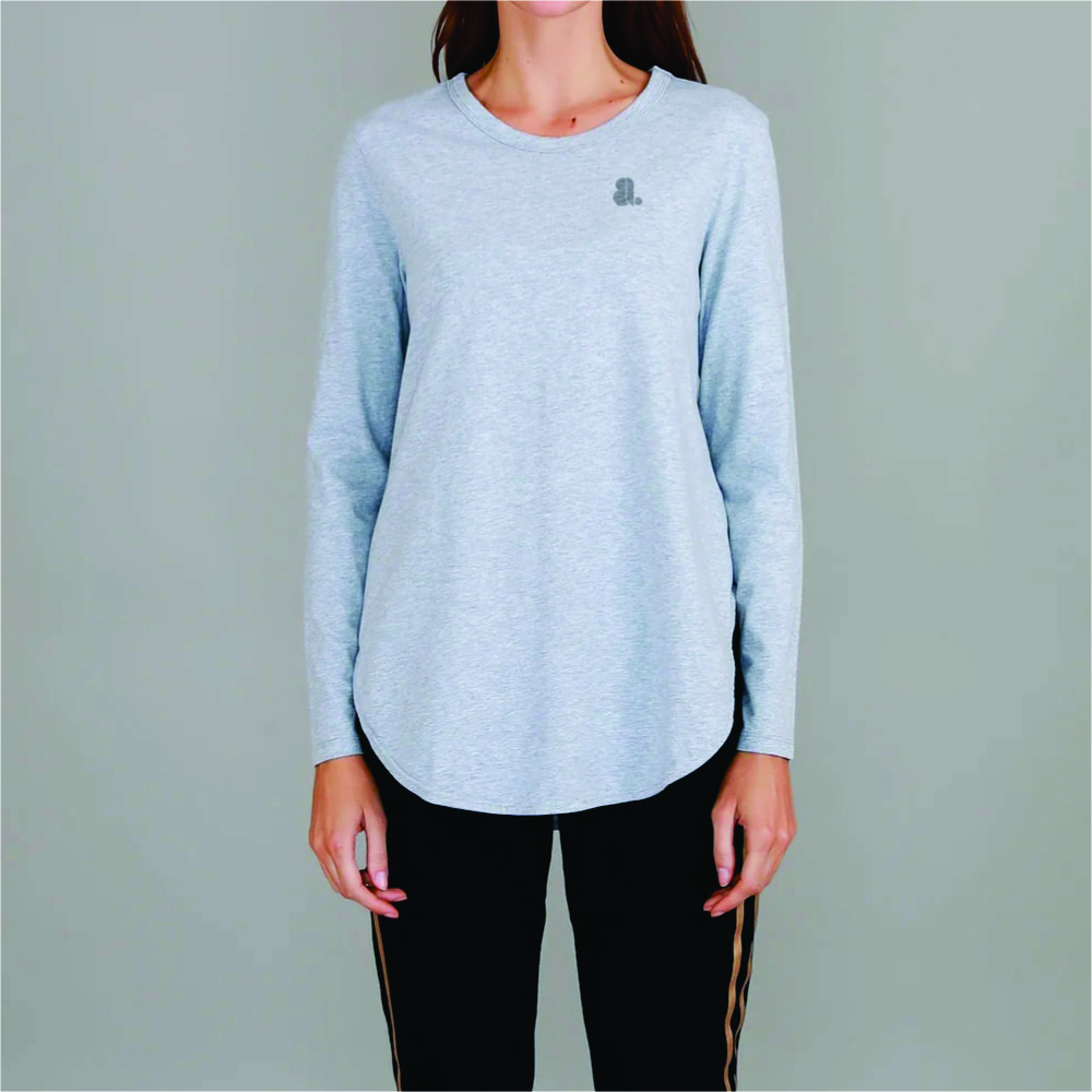 Women Long Sleeve Longline T-Shirts