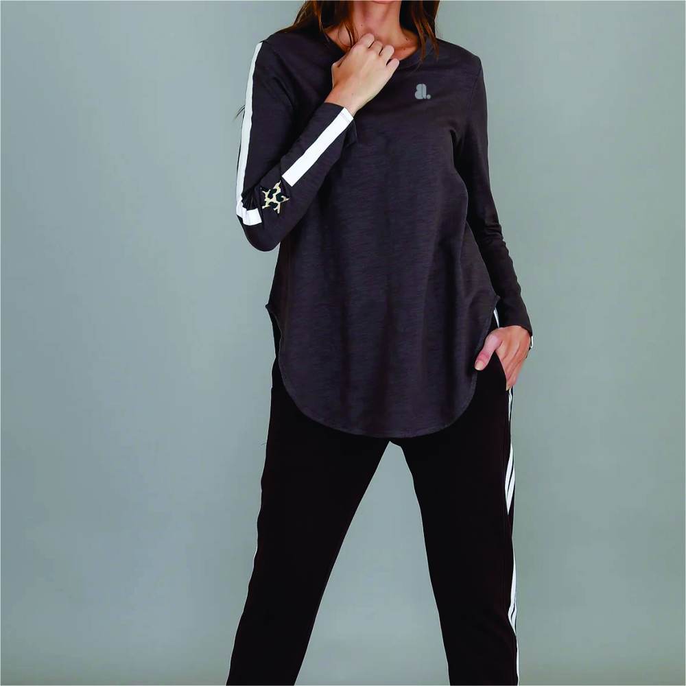 Women Long Sleeve Longline T-Shirts
