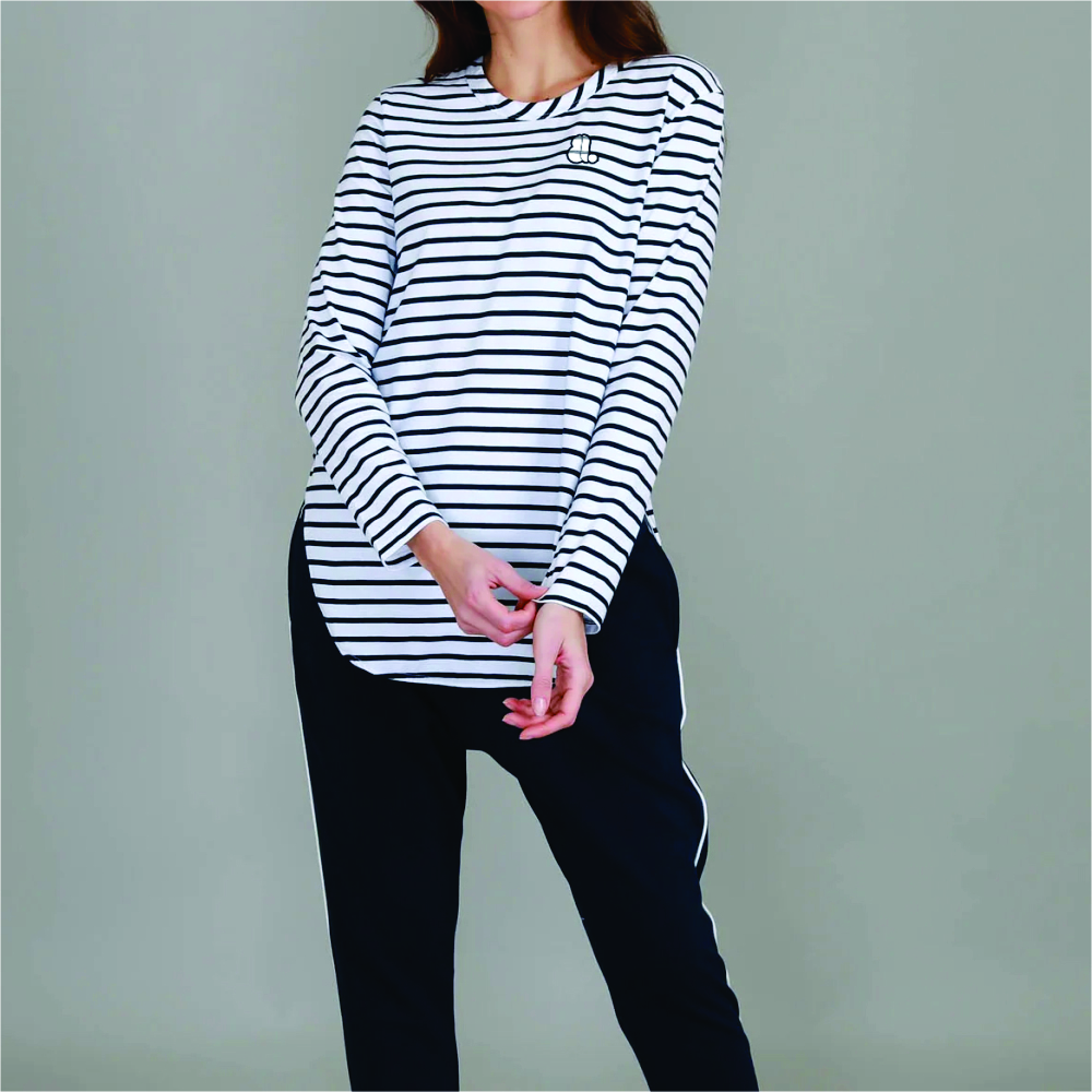 Women Long Sleeve Longline T-Shirts