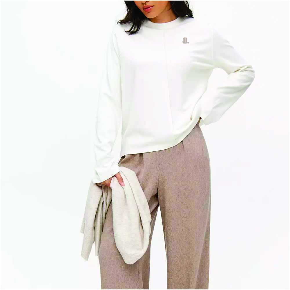 Women Long Sleeve Oversize Solid Color