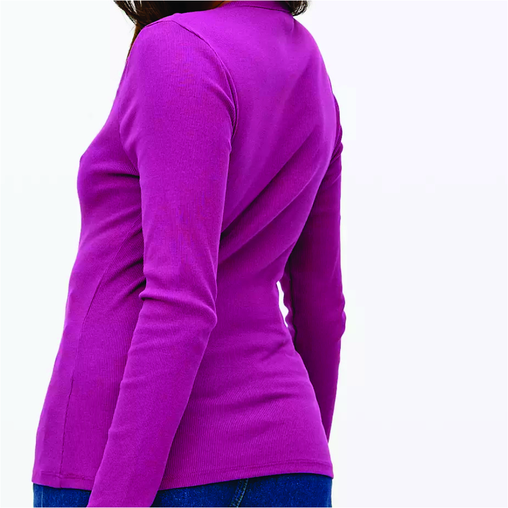 Women Long Sleeve Round Neck T-Shirts - Image 4