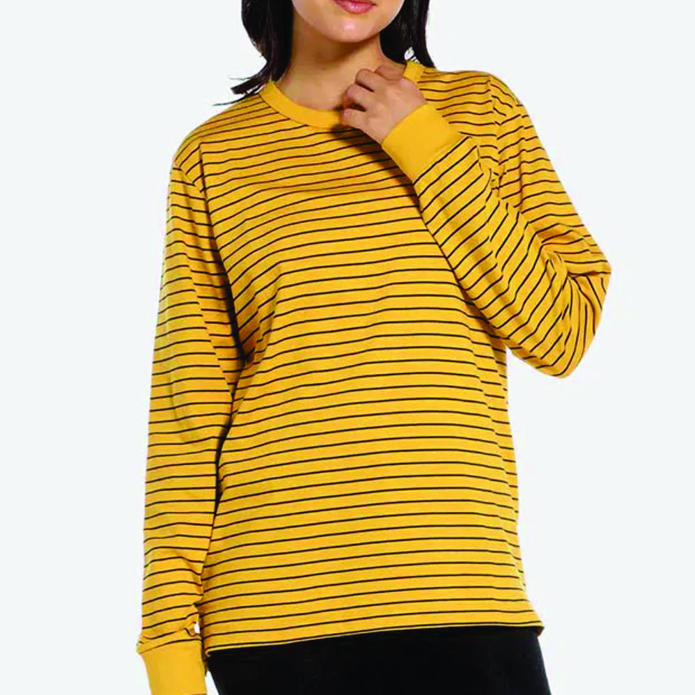 Women Long Sleeve Ringer T-Shirts