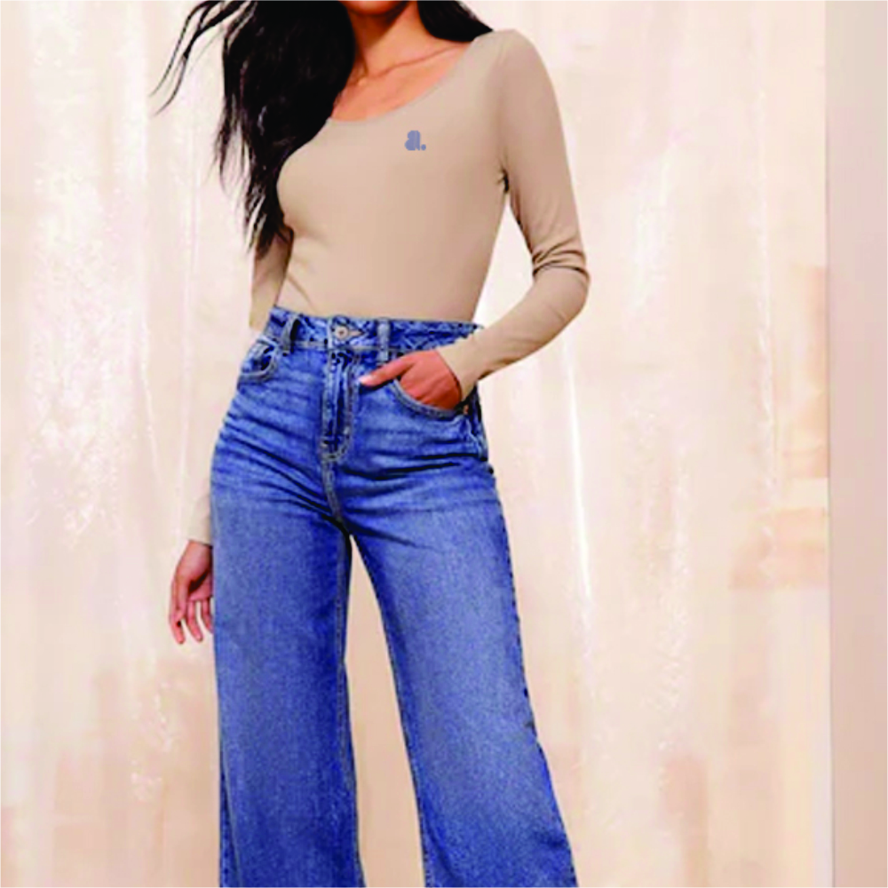 Women Long Sleeve Scoop Neck T-Shirts