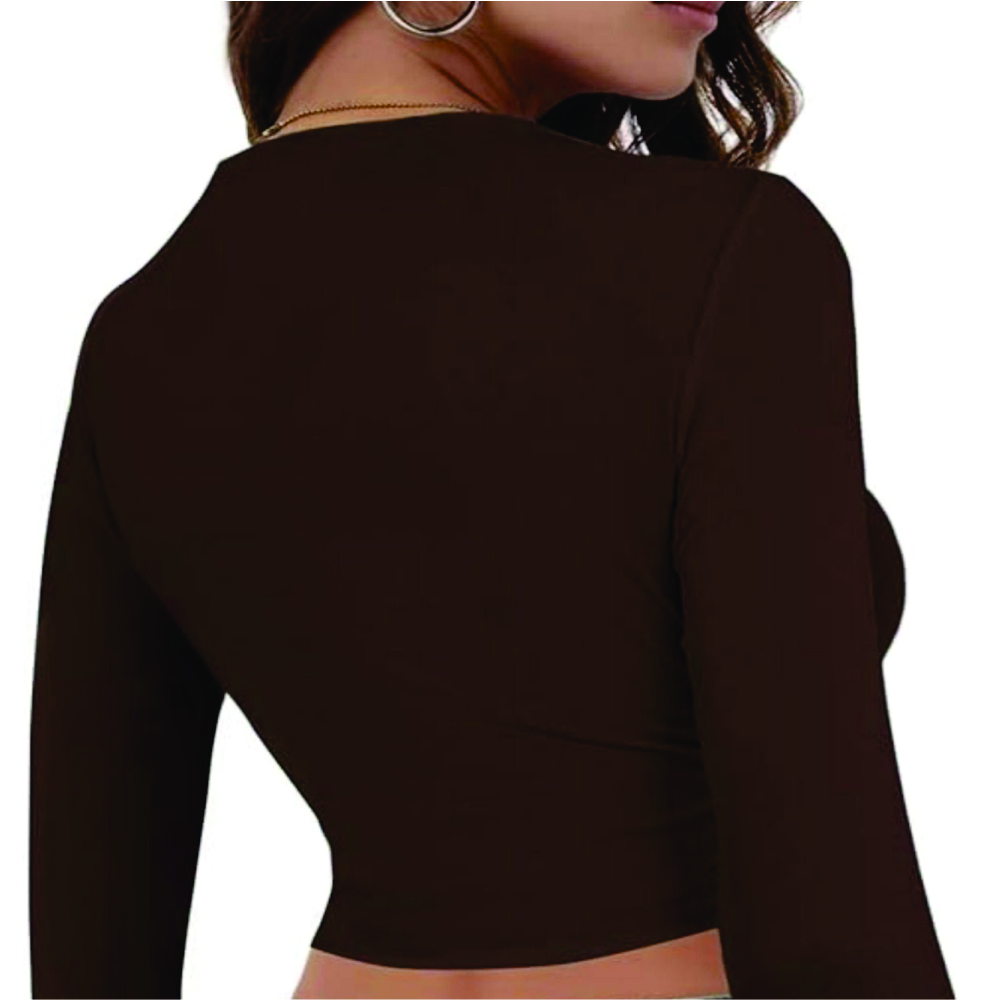 Women Long Sleeve Scoop Neck T-Shirts