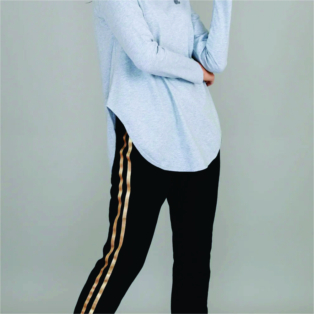 Women Long Sleeve Longline T-Shirts - Image 4