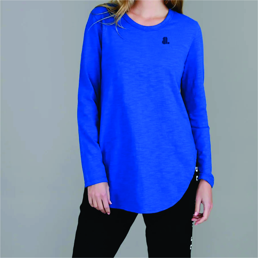 Women Long Sleeve Longline T-Shirts