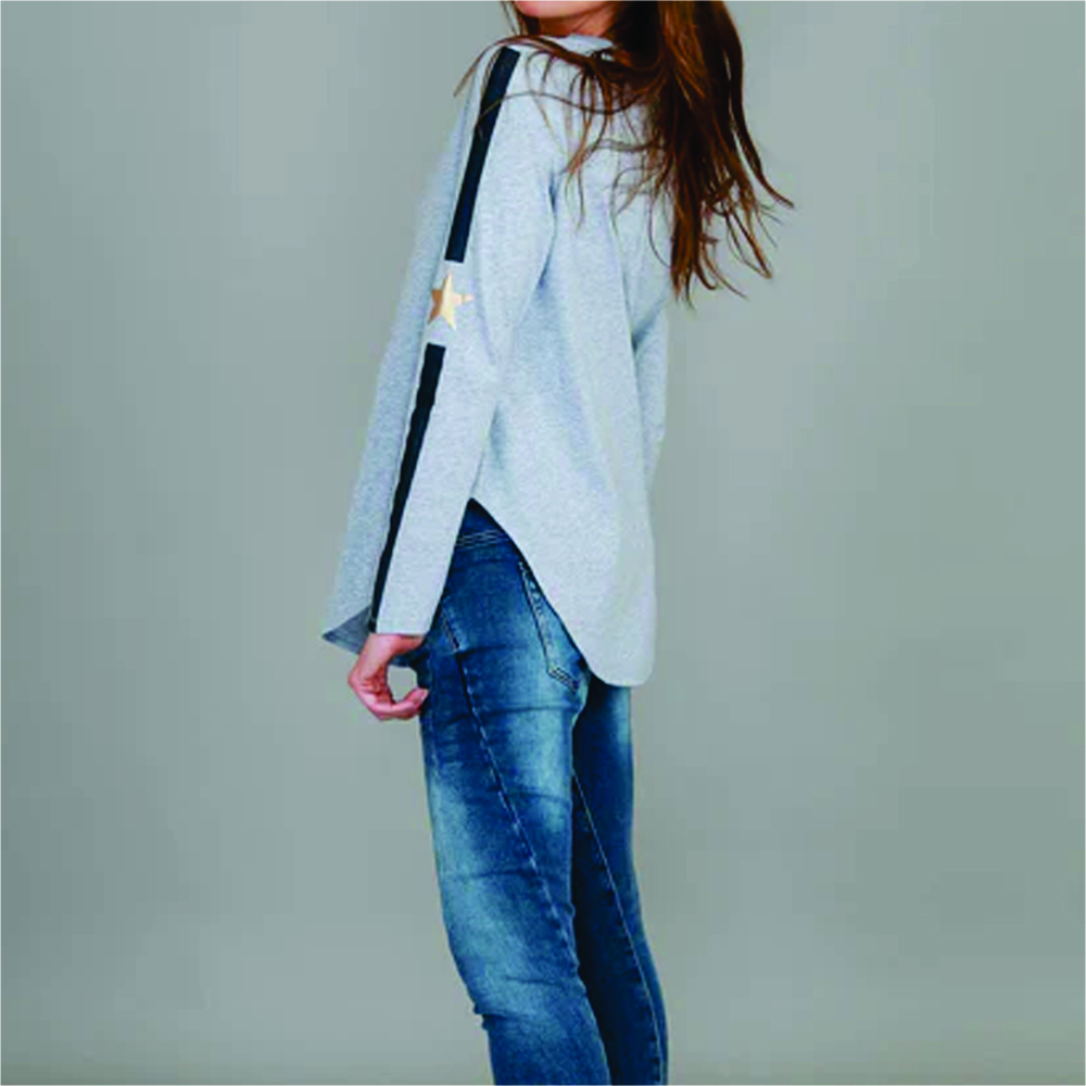 Women Long Sleeve Longline T-Shirts - Image 3