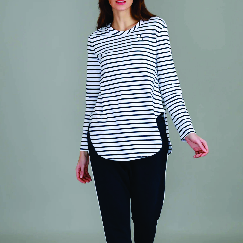 Women Long Sleeve Longline T-Shirts