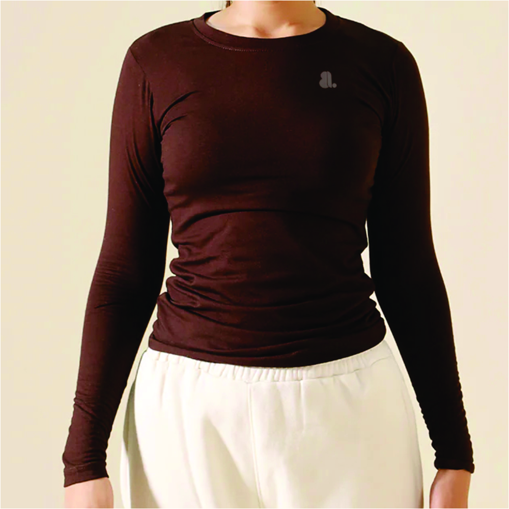 Women Long Sleeve Round Neck T-Shirts