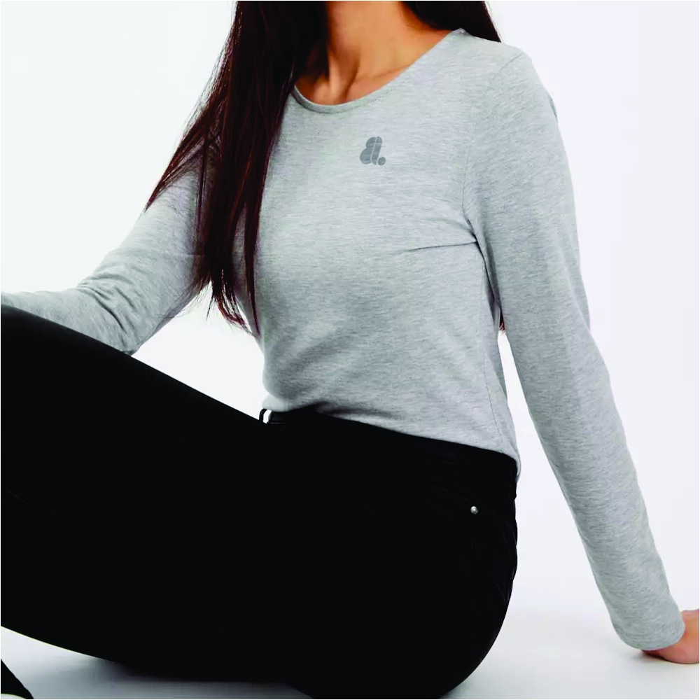 Women Long Sleeve Round Neck T-Shirts - Image 6