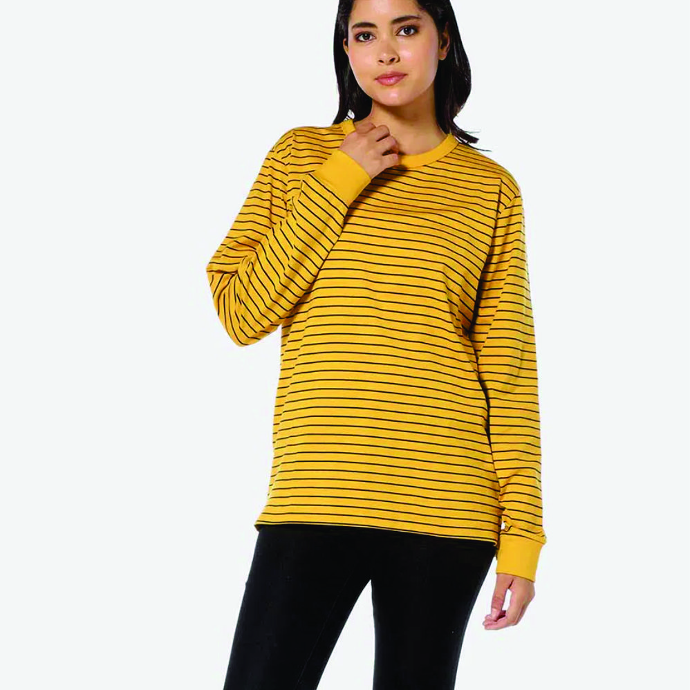 Women Long Sleeve Ringer T-Shirts