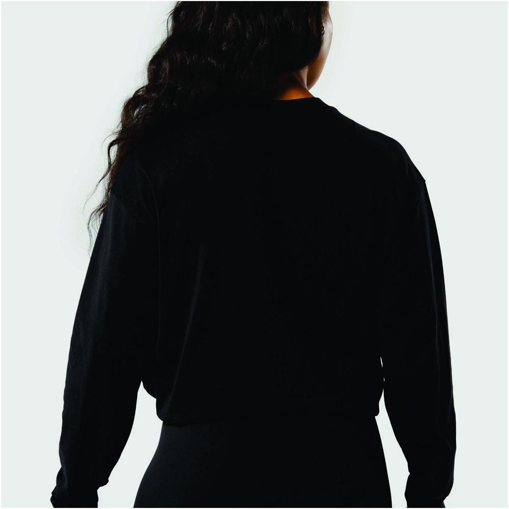 Women Long Sleeve Oversize Solid Color - Image 3