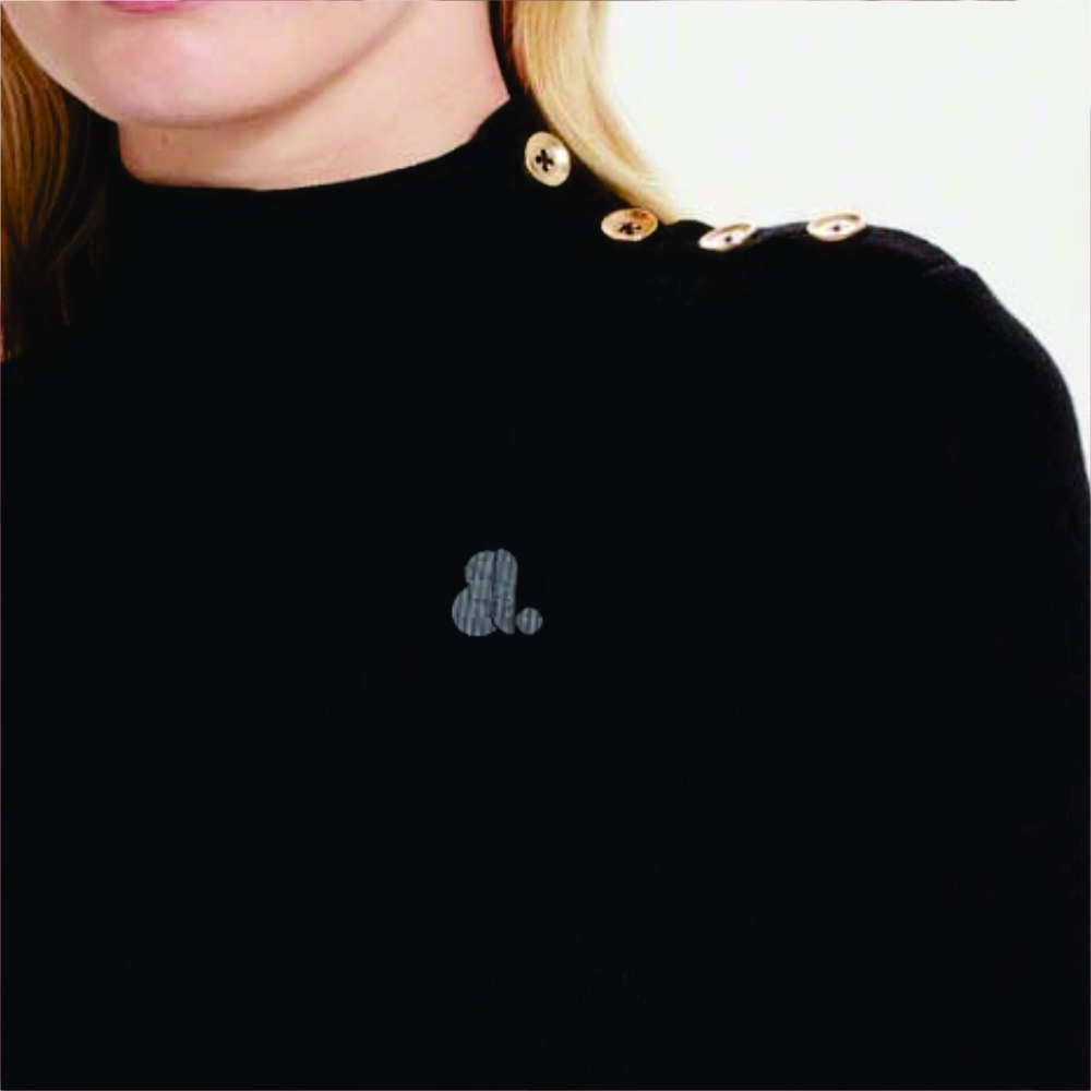 Women Long Sleeve Turtle Neck T-Shirts - Image 3