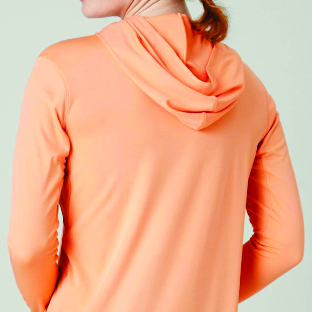 Women Long Sleeve T-Shirt Hoodie - Image 3