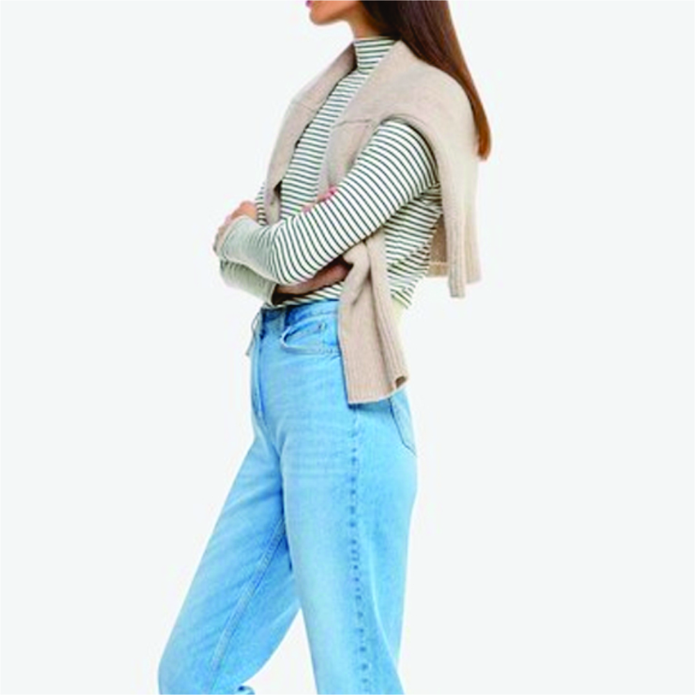 Women Long Sleeve Turtle Neck T-Shirts - Image 5