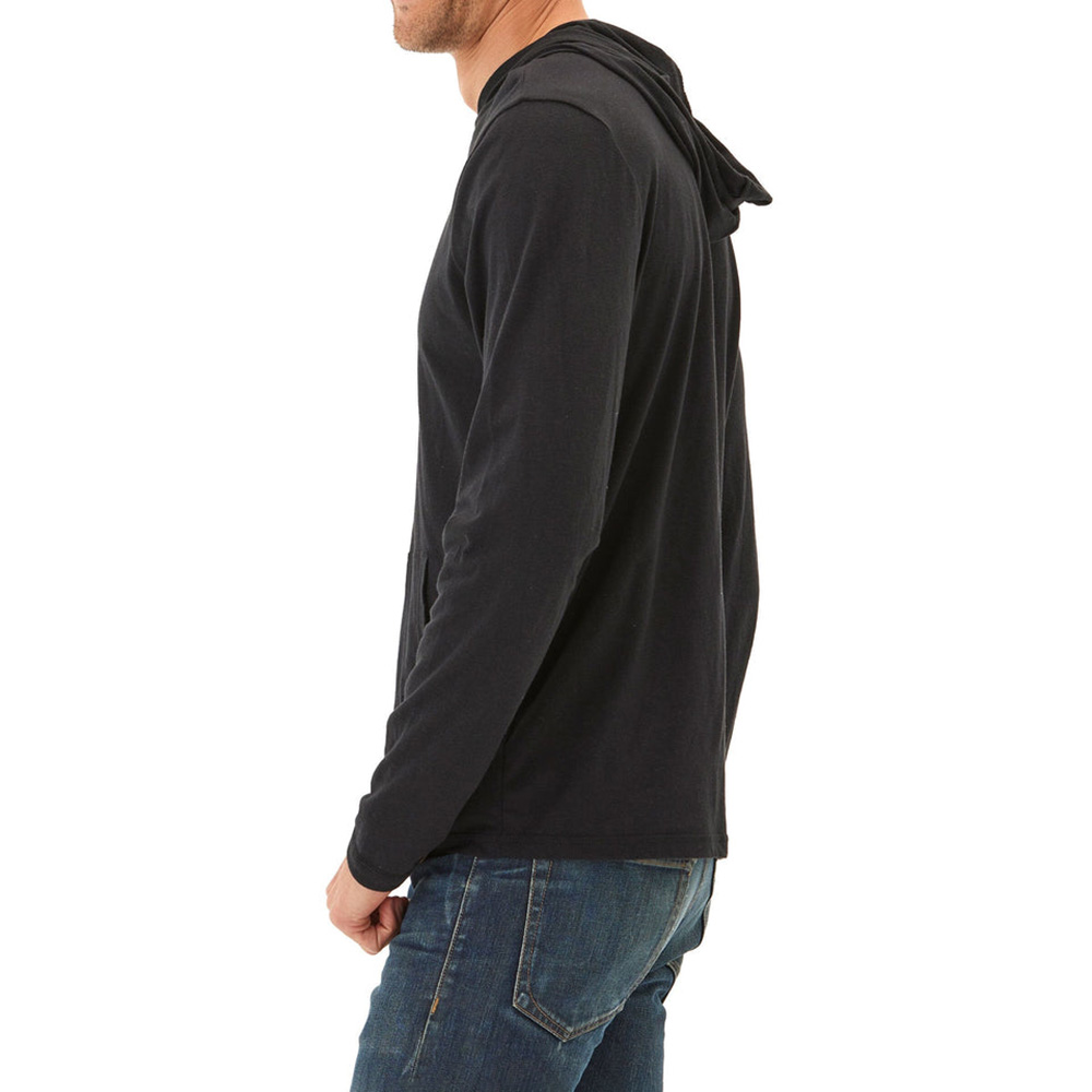 Men Hoodie Long Sleeve Tee