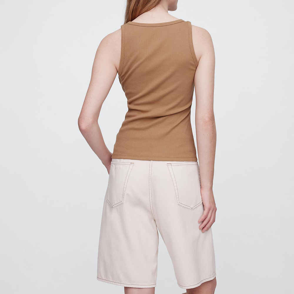 Women Ribbed Tank Top - Image 3