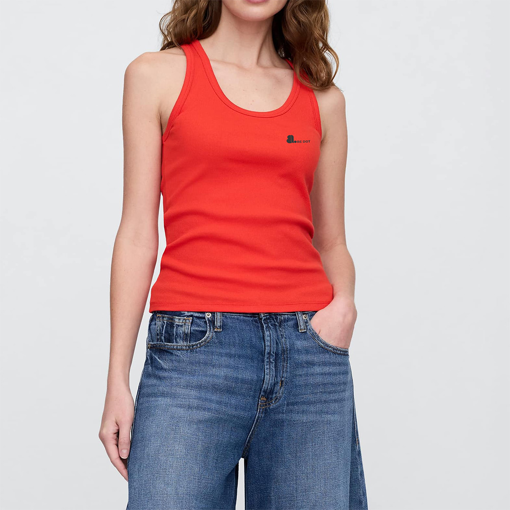 Women Ribbed Tank Top