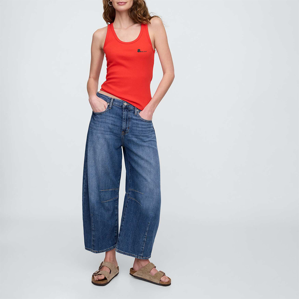 Women Ribbed Tank Top