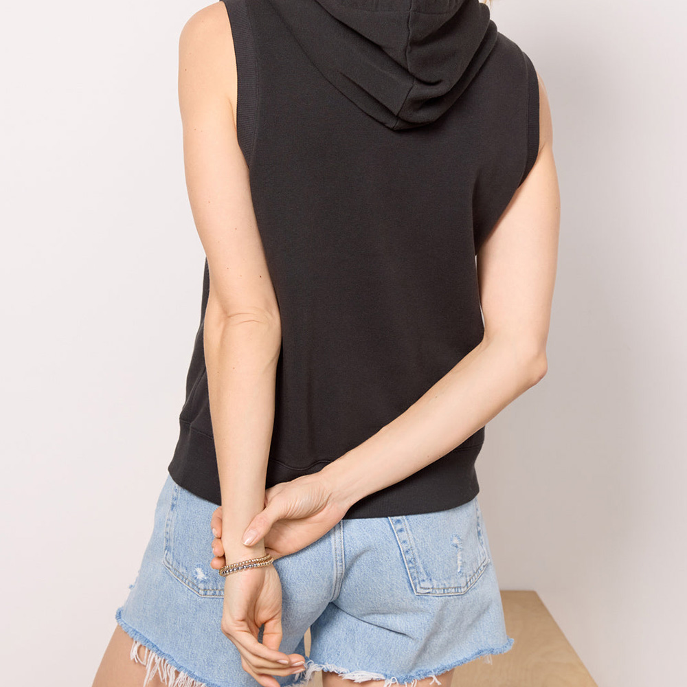 Women Hoodie Tank Top