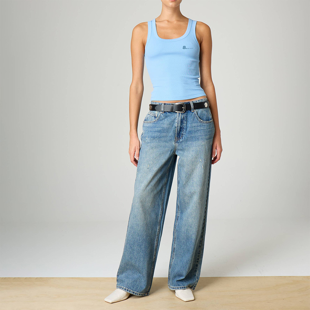 Women Ribbed Tank Top