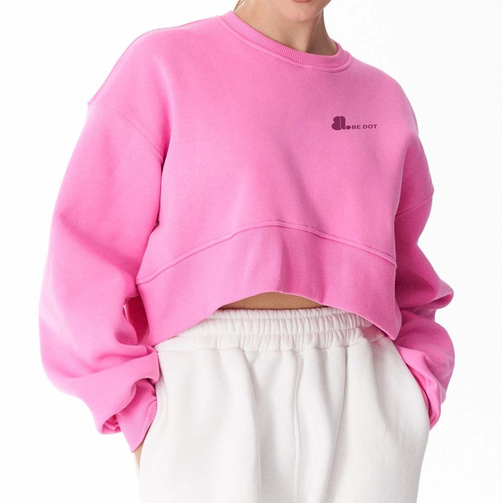 Women Crop Top Sweatshirt