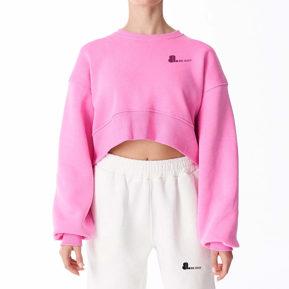 Women Crop Top Sweatshirt