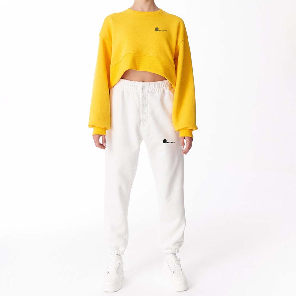 Women Crop Top Sweatshirt