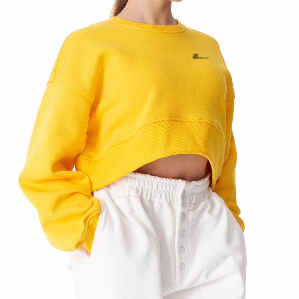 Women Crop Top Sweatshirt - Image 8